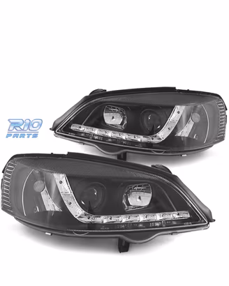 FARI OPEL ASTRA G 94-97 LUCE DIURNA A LED FONDO NE