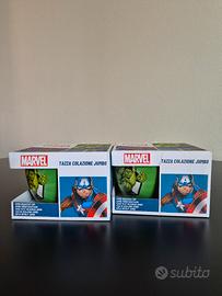 Set 2 tazze colazione Jumbo MARVEL Avengers nuove