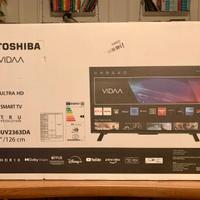 Smart TV Toshiba VIDAA 50 Pollici 4K - Nuovo