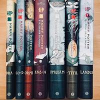 Libri saga harry potter motto latino