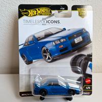 HOT WHEELS NISSAN SKYLINE GT-R R34 V SPEC TIMELESS