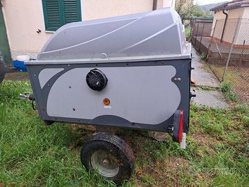 Carrello Umbri Rimorchi trasporto cani