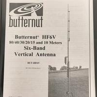 Antenna Radioamatori BUTTERNUT HF-6v verticale