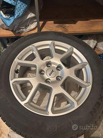 4 dischi in lega 225/60/R17 Jeep Compass-Renegade