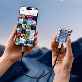 Disco ssd 128gb esterno usb-c per iPhone, Android