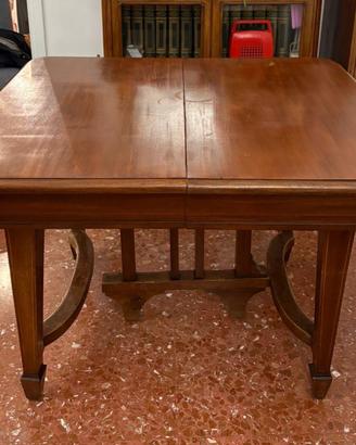 Tavolo allungabile inizi ‘900 stile Liberty
