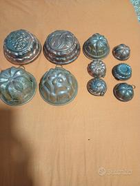 stampi per dolci in rame