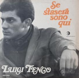 vinile raro Luigi Tenco - Se stasera sono qui 