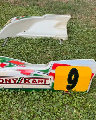 Plastiche e supporti Tony Kart originali