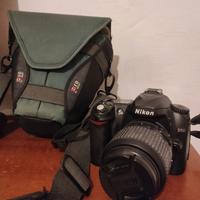 Nikon D50 fotocamera + Teleobiettivo 18/55