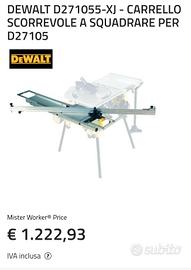 DEWALT D271055-XJ Carrello scorrevole a squadrare