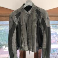 Giacca in vera pelle motociclista