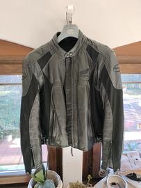 Giacca in vera pelle motociclista