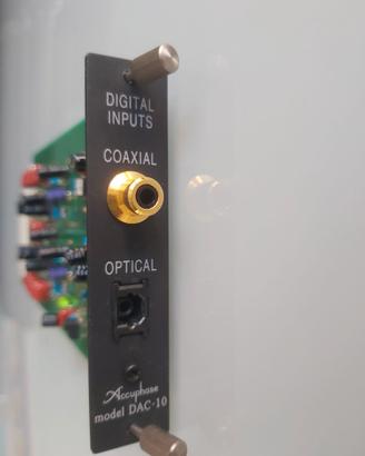 SCHDEDA DIGITALE ACCUPHASE MODEL DAC 10 LEGGI BENE