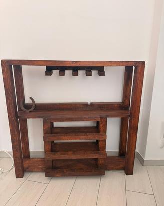 Cantinetta Mobile Artigianale, legno rustico