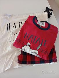 Pigiama Happy People bimba 5/6 anni Nuovo