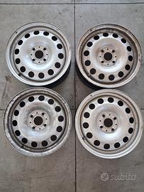 Set 4 cerchi 15" in ferro per Mini ORIGINALI