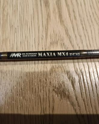 canna pesca mosca maxia