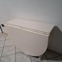 Tavolino consolle bianco