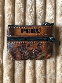 Borsellino in Pelle Vintage Perù