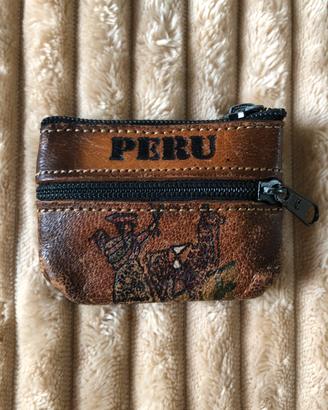 Borsellino in Pelle Vintage Perù