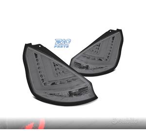 FANALI FORD FIESTA MK7 08-12 LIGHT BAR FONDO CROMA