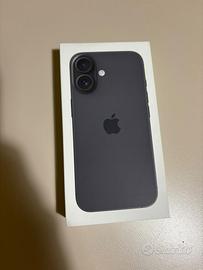 iPhone 16 512GB Nero Nuovo Mai usato-fattura