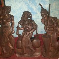 statue in legno di pregio