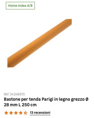 Bastone per tenda Parigi