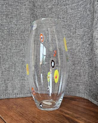 Vaso con murrine Murano