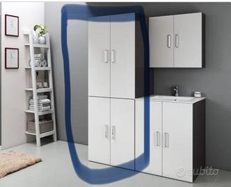 Mobile bagno porta lavatrice porta asciugatrice