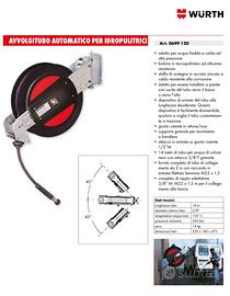 AVVOLGITORE PROFESSIONALE WURTH 14 mt