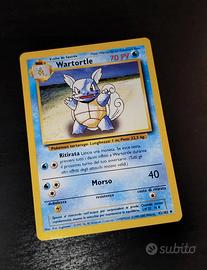 Wartortle set base carta Pokémon