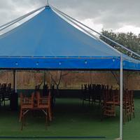 Tendone gazebo esterno 60mq