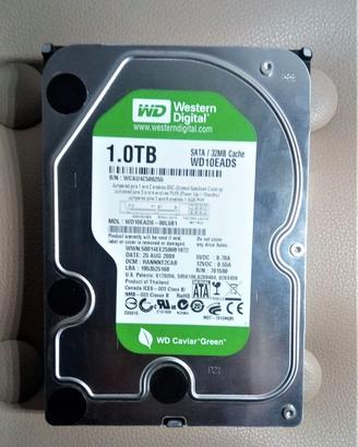 Hdd Maxtor/Segate/Wd  Sata (da 250 gb a 1 Tb)