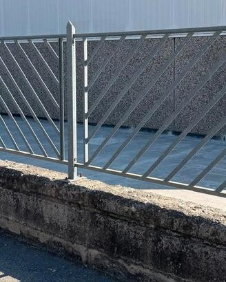 Recinzione in ferro zincato a moduli
