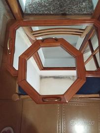 2 CASSOI A SPECCHIO E SET TAZZINE GUZZINI 10 EURO 