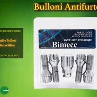 Bulloneria Antifurto per diverse vetture