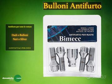 Bulloneria Antifurto per diverse vetture