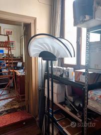 Piantana con vetro di murano