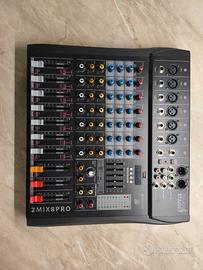 mixer 8 Canali Italian Stage 2MIX8PRO