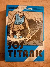 Casio sos Titanic video game CG 117A anni 80 Japan