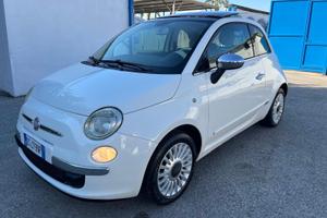Fiat 500 Lounge 1.2 benz-tetto apri-2008