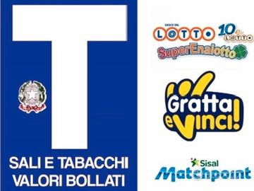 Tabaccheria aggi 200 mila annui