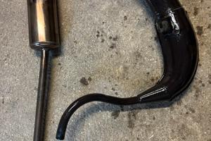 Marmitta completa originale  derbi gpr 50