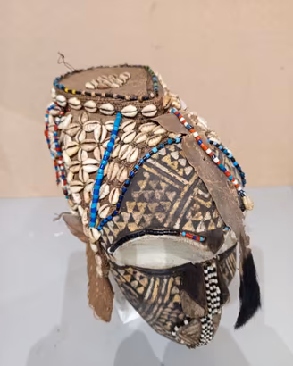 maschera tribale Bushongo