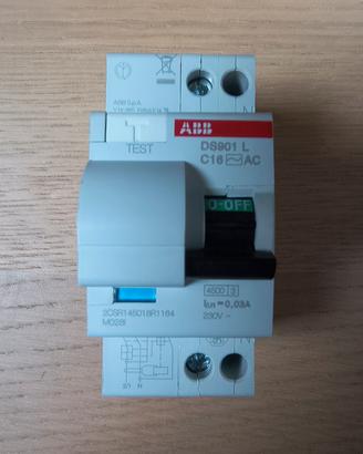ABB Interruttore magnetotermico differenziale C16