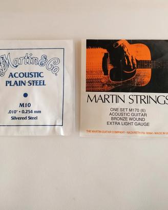 corde per chitarra Martin & co