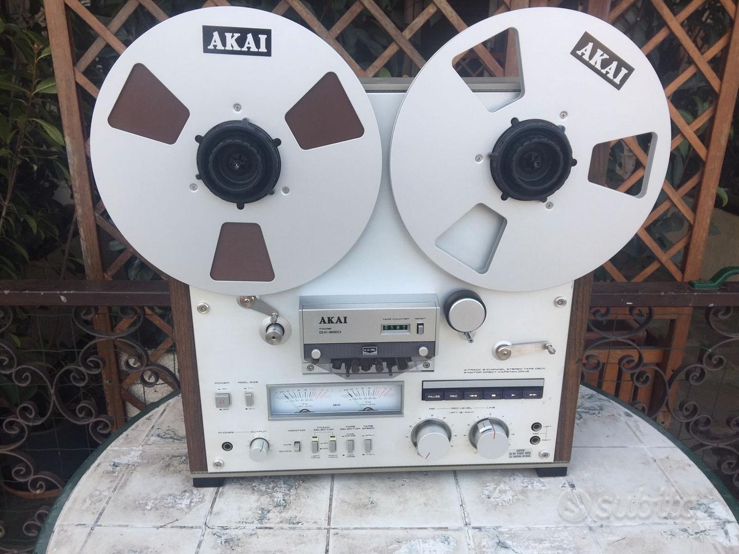 LECTEUR-ENREGISTREUR À BANDE à bobine Akai 1722L magnetophone a bande EUR 200,00 - ES