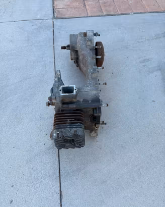 Blocco motore Piaggio 50 a tamburo
